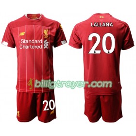 Billige Fotballdrakter Liverpool LALLANA 20 Barn Hjemmedraktsett 2019/20 Kortermet